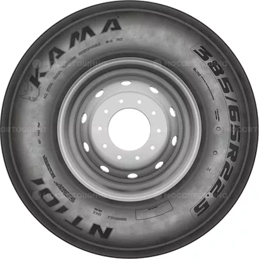 Кама NT 101 385/65 R22,5 164K (Прицепная ось)