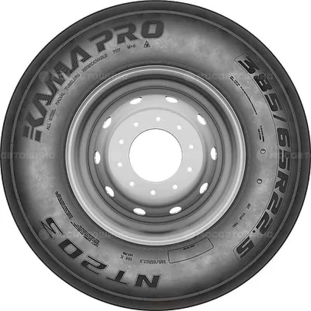 Кама NT 203 PRO 385/65 R22,5 164K (Прицепная ось)