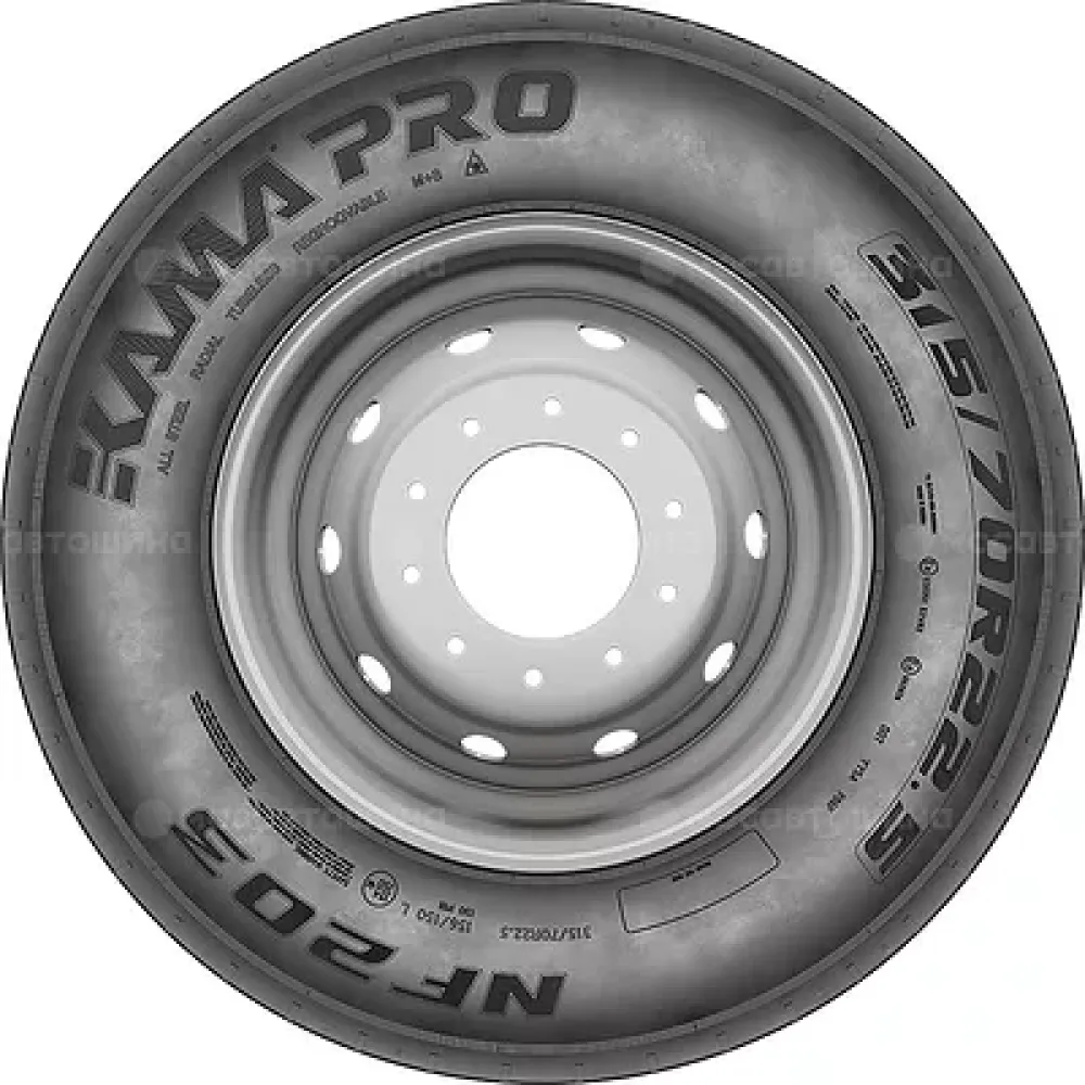 Кама NF 203 PRO 385/65 R22,5 160K 3PMSF (Рулевая ось)