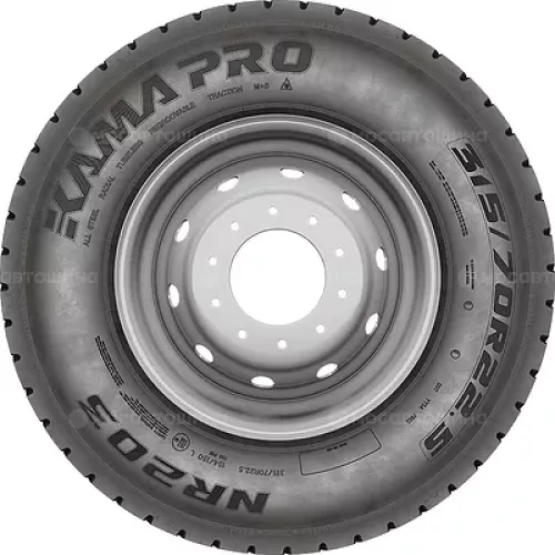 Кама NR 203 PRO 315/70 R22,5 154/150L 3PMSF (Ведущая ось)