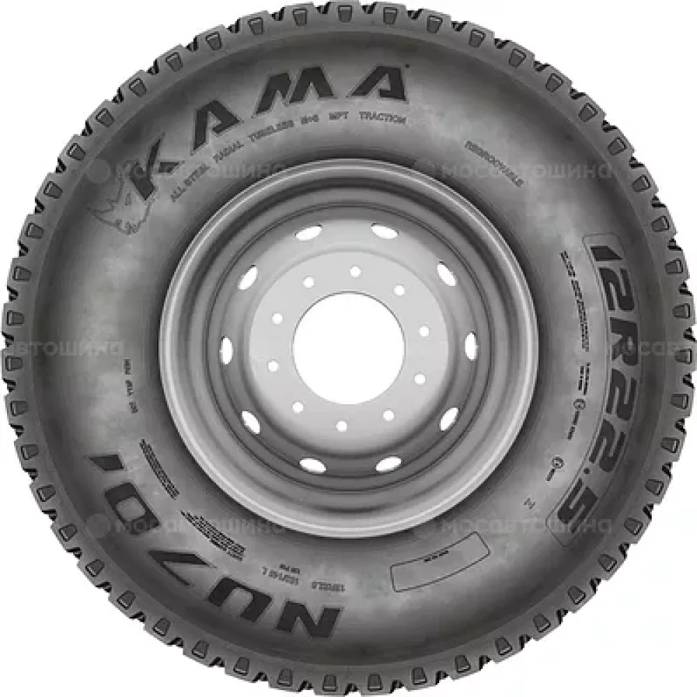 Кама NU 701 315/80 R22,5 156/154K (Универсальные)